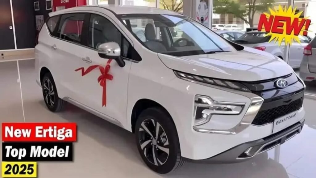 Maruti Suzuki Ertiga 2025 – A Premium 7-Seater MPV, 36kmpl Mileage & Family-Friendly Comfort!