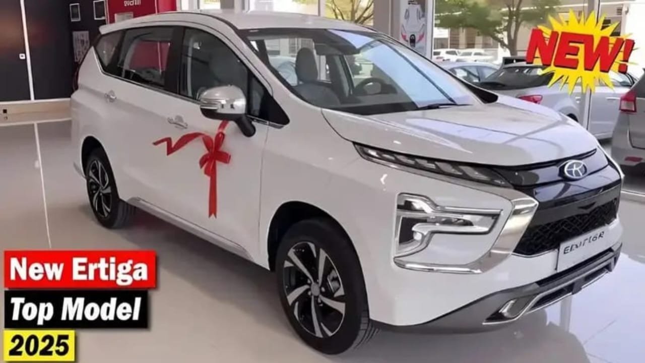 Maruti Suzuki Ertiga 2025 – A Premium 7-Seater MPV, 36kmpl Mileage & Family-Friendly Comfort!