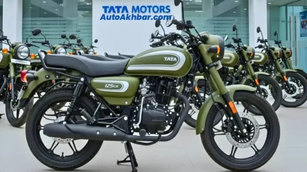 Tata 125cc Bike 2025 – 11.5HP Air-Cooled Engine, 98km/l Mileage & Digital Console Starting at ₹44,999!