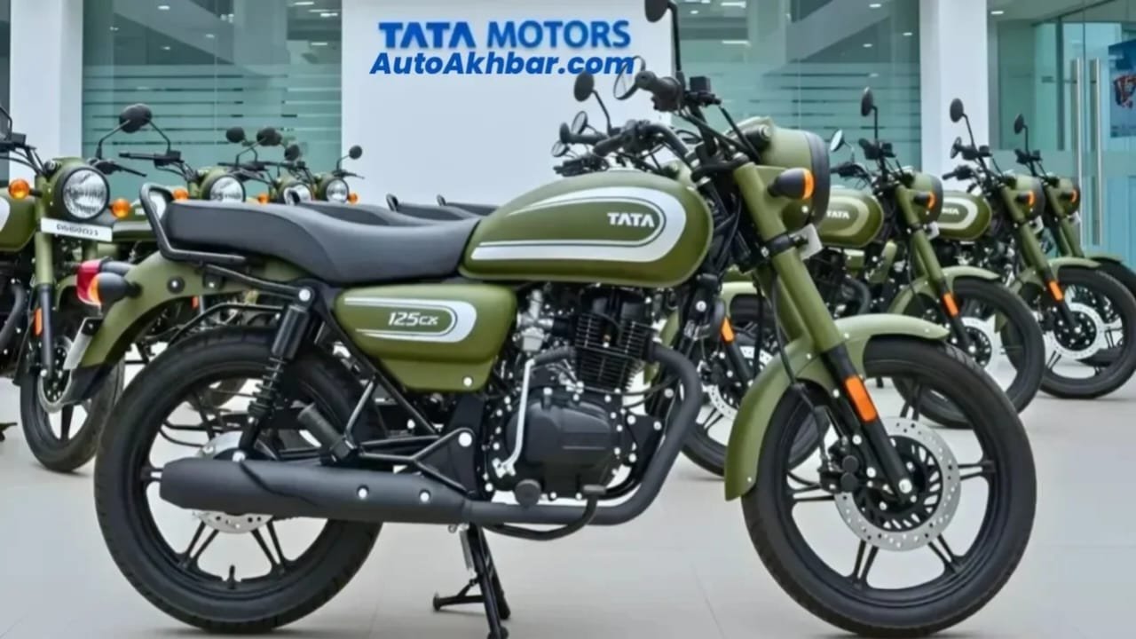 Tata 125cc Bike 2025 – 11.5HP Air-Cooled Engine, 98km/l Mileage & Digital Console Starting at ₹44,999!