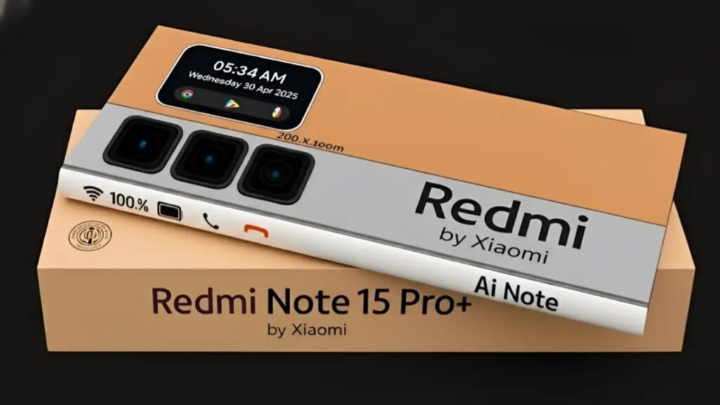 Redmi Note 15 Pro 5G – 300MP OIS Camera, Snapdragon 8s Gen 2 Chip & 120W Turbo Charging at ₹17,999!