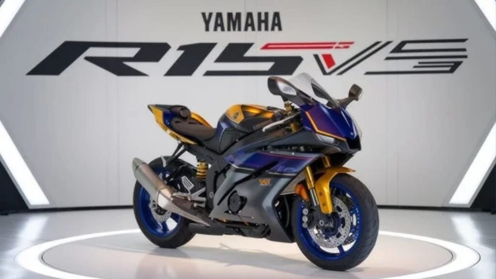 Yamaha R15 V5 Bike 2026 – 155cc Liquid-Cooled Engine, 18.4HP Output & Track-Ready Performance Bike!